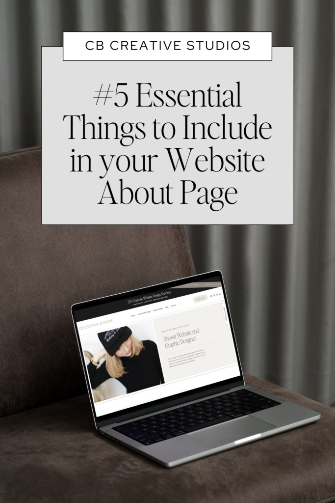 Want to know the essential things to include in your website about page? These are the top #3 must-haves for your about page.